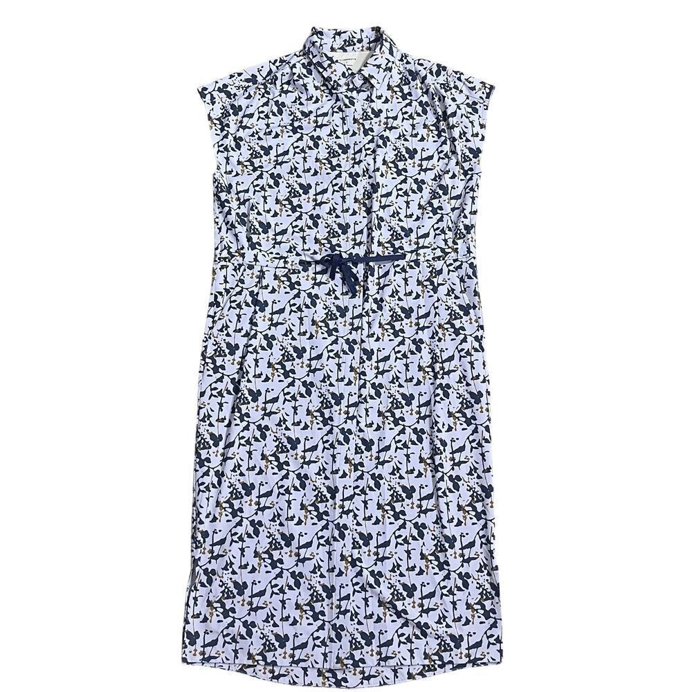 REI CO-OP Womens Sun Up Floral Shirt Dress S Night Garden Lilac Pockets Athletic